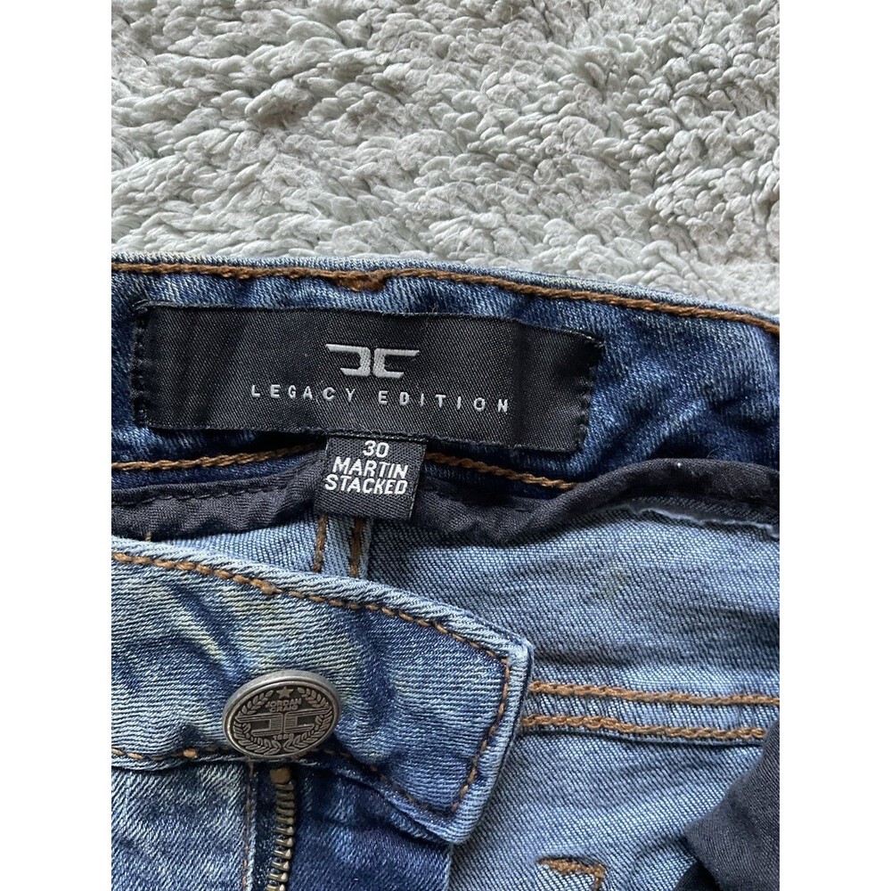 Jordan Craig Legacy Edition Men's Straight Denim Jeans Medium Blue Regular Sz 30